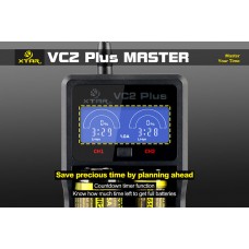 XTAR VC2 Plus 18650 Rechargeable Battery Charger